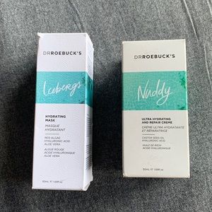 Dr RoeBucks icebergs hydrating mask and ultra hydrating and repair cream bundle